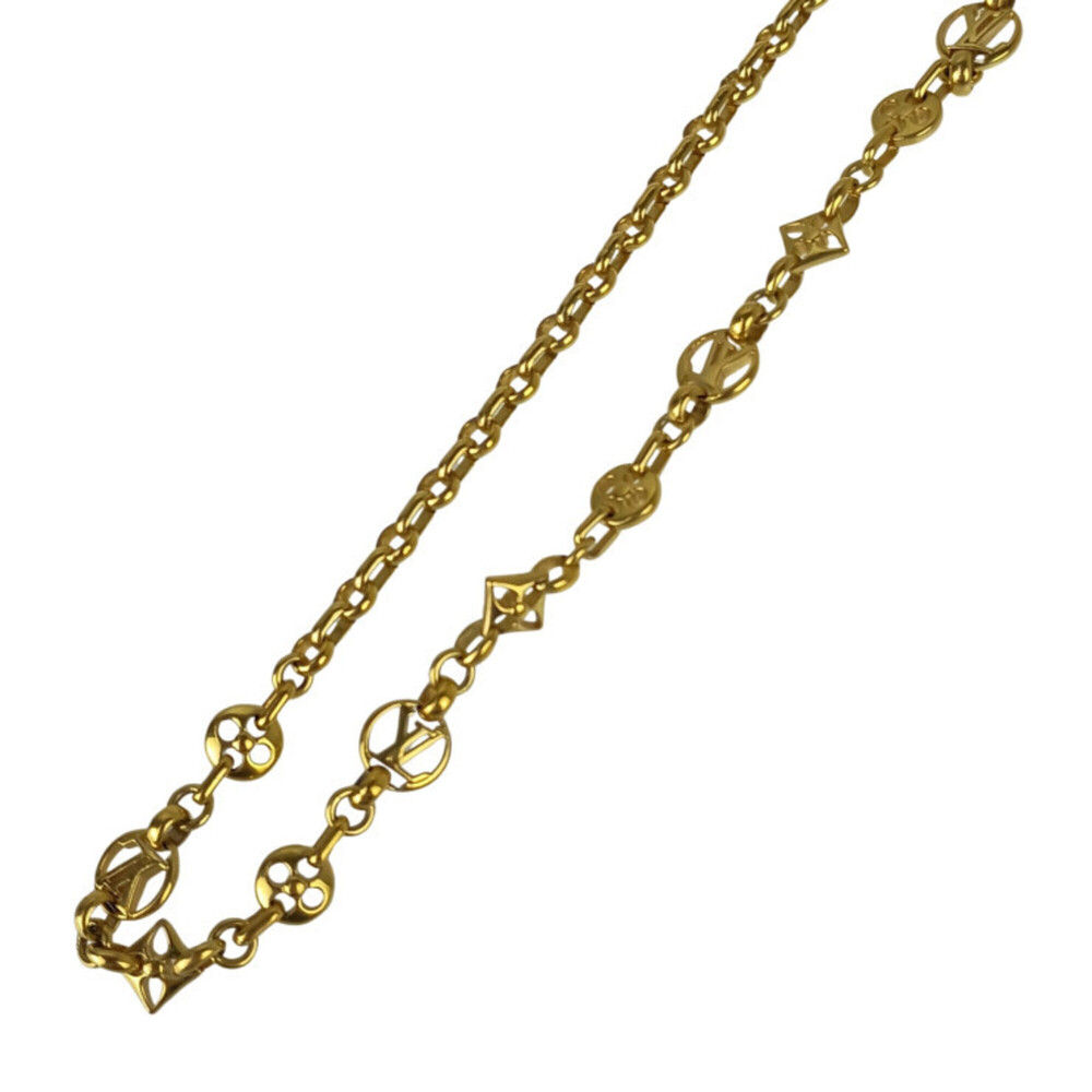 LOUIS VUITTON Gold Necklace - Picture 2 of 6